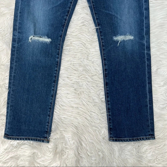 NWOT AG Ex-Boyfriend Slouchy Slim Boyfriend Jeans 11 Years Interrupted Denim 27 - Picture 3 of 11